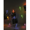 Гирлянда светодиодная со светодиодами-прищепками для фотографий 10LED мультиколор элементы питания 2хAA (не в компл.) КОСМОС KOCNL-EL169
