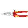Клещи электромонтажные VDE 6-в-1 L-200мм Knipex KN-1386200