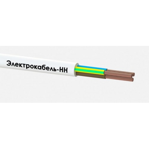 Провод ПВС 3х1.5 380В Б (уп.100м) ЭЛЕКТРОКАБЕЛЬ НН 000010098