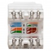 Модуль Keystone RJ45 кат.5E неэкранир. 110 IDC 180град. бел. TERACOM PRO EKF TRP-KSTN-180D-5EUTP-WH