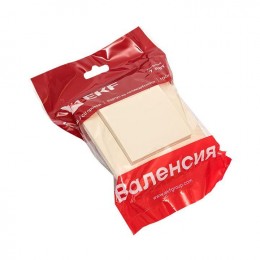 Розетка 1-м СП Валенсия 16А с заземл. с крышкой защ. шторки крем. PROxima EKF EWV10-124-20