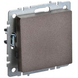 Выключатель 1-кл. СП BRITE ВС10-1-0-БрТБ 10А механизм бронза IEK BR-V10-0-10-K45