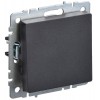 Выключатель проходной 1-кл. СП BRITE ВС10-1-6-БрЧ 10А механизм черн. IEK BR-V12-0-10-K02