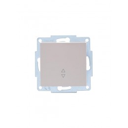 Переключатель проходной 1-кл. СП Vesna механизм крем. LEZARD 742-0388-105