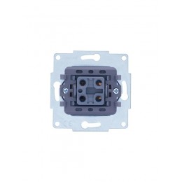 Переключатель проходной 1-кл. СП Vesna механизм крем. LEZARD 742-0388-105