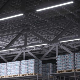 Светильник светодиодный WLF-2 50Вт 6500К IP40 4500лм 1492х75х25мм ДПО линейный матов. рассеив. сталь GAUSS 844426350