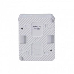 Выключатель 1-кл. ОП AtlasDesign PROFI IP54 10AX с подсветкой бел. SE ATN540113