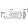 Светильник светодиодный PSL 07 50Вт 5000К IP65 AC180-260 уличный ДКУ Pro JazzWay 5041059