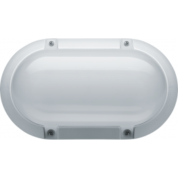 Светильник светодиодный 94 822 NBL-PO1-8-4K-WH-IP65-LED 8Вт 4000К IP65 700лм ЖКХ поликарбонат овал бел. (аналог НПП) Navigator 94822