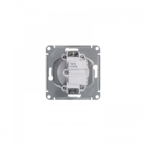 Розетка 1-м СП Glossa 16А IP20 без заземл. механизм бел. SE GSL000141