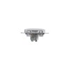 Розетка компьютерная 1-м СП Glossa RJ45 кат.5E механизм бел. SE GSL000181K