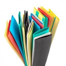 Набор трубок термоусадочных ТУТ нг тонкостен. 10/5 (7 цветов по 3шт 100мм) EKF tut-n-10