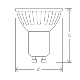 Лампа светодиодная 94 227 NLL-PAR16-7-230-4K-GU10 7Вт 4000К нейтр. бел. GU10 500лм 220-240В Navigator 94227