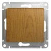 Переключатель проходной 1-кл. СП Glossa 10А IP20 (сх. 6) 10AX механизм дерево дуб SE GSL000561