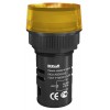 Лампа коммутационная ADDS ЛК-22 d22мм 220В желт. LED DEKraft 25004DEK