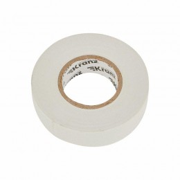 Изолента ПВХ профессиональная 0.18х19мм 20м бел. Kranz KR-09-2801