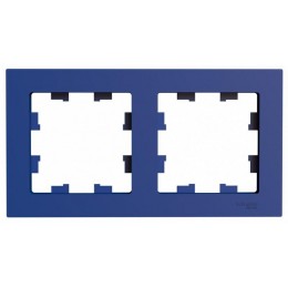 Рамка 2-м AtlasDesign универс. аквамарин SE ATN001102