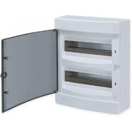Щит распределительный навесной Unix 2х12мод. IP41 бел. дверь PROxima EKF ux-2x12-nw