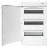 Щит распределительный навесной Unix 3х12мод. IP41 бел. дверь PROxima EKF ux-3x12-nw