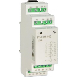 Реле промежуточное РП-01М-440 12В 50Гц/пост. максимальный коммутируемый ток контактов 8А 4з+4р УХЛ4 Реле и Автоматика A8223-34124905