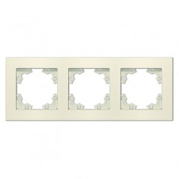 Рамка 3-м Афина универс. сл. кость (ivory) Universal A0045-I