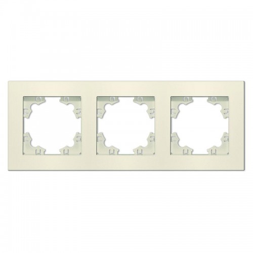 Рамка 3-м Афина универс. сл. кость (ivory) Universal A0045-I
