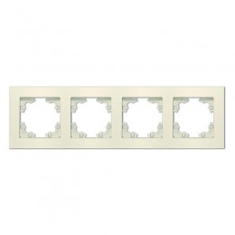 Рамка 4-м Афина универс. сл. кость (ivory) Universal A0046-I