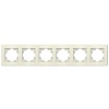Рамка 6-м Афина универс. сл. кость (ivory) Universal A1043-I