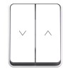 Выключатель для жалюзи 2-кл. AtlasDesign PROFI IP54 2хсх.4 бел. SE ATN540119