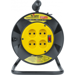 Удлинитель на катушке 4х30м без заземл. 93 903 NPE-R-04-30-X-2х1 NAVIGATOR 93903