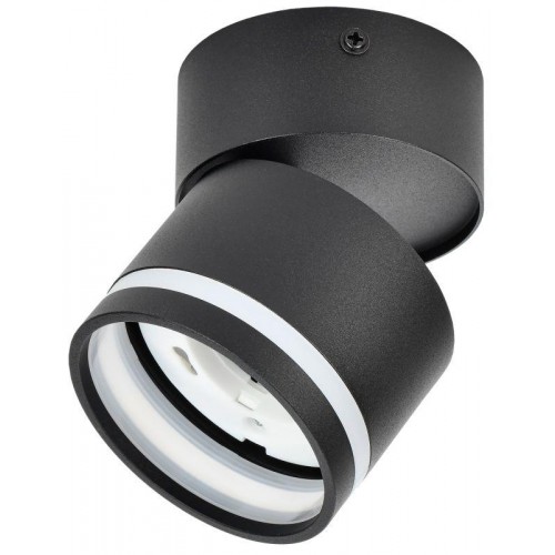 Светильник 4034 GX53 настенно-потолочный черн. IEK LT-USB0-4034-GX53-1-K02