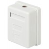 Розетка компьютерная 1-м RJ45 кат.5E неэкранир. Эра Б0056900