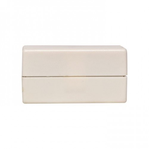 Адаптер проходной RJ45-RJ45 кат.5E неэкранир. TERACOM бел. EKF TRC-INLC-2RJ45-5EUTP-WH