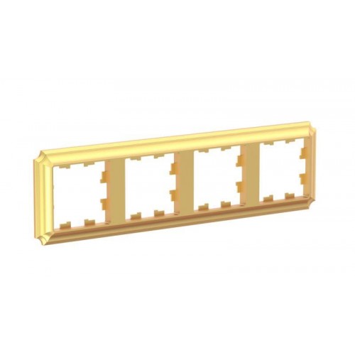 Рамка 4-м AtlasDesign Antique универс. зол. SE ATN101604