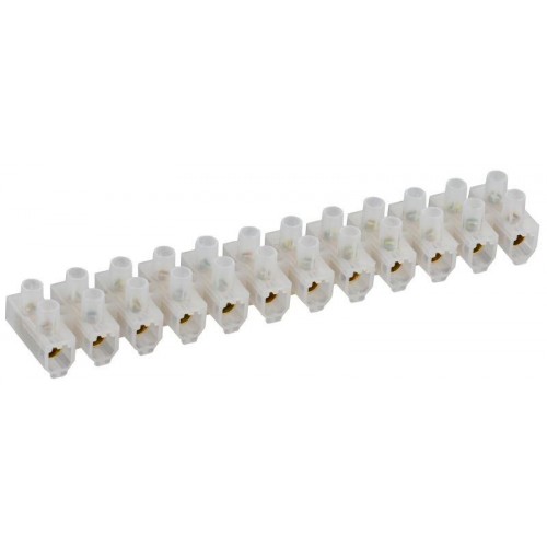 Колодка клеммная ЗВИ-60 6-16кв.мм 12пар GENERICA UZV10-060-010-K01-10-G