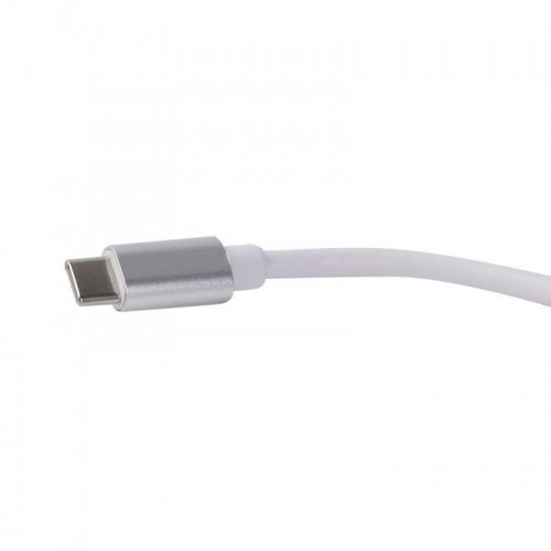 Переходник HDMI-Type C ELX-VA01-Type C пластик металлик коробка Ergolux 15300