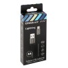 Кабель USB-Lightning ELX-CDC10-C09 3А 1.2м сер. нейлон зарядка+ПД коробка Ergolux 15311
