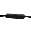 Наушники вакумные с микрофоном проводные ELX-WHP02P-C02 ПРОМО 3.5мм 1.2м пакет черн. Ergolux 15280