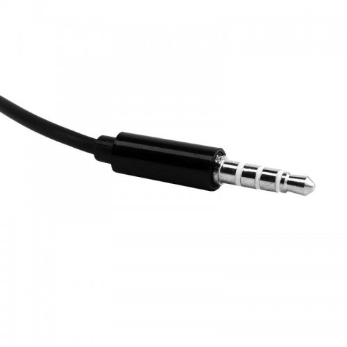 Наушники вкладыши с микрофоном проводные ELX-WHP01-C02 3.5мм 1.2м коробка черн. Ergolux 15282