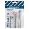 Наушники вакумные с микрофоном проводные ELX-WHP01P-C01 ПРОМО 3.5мм 1.2м пакет бел. Ergolux 15277