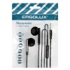 Наушники вакумные с микрофоном проводные ELX-WHP01P-C02 ПРОМО 3.5мм 1.2м пакет черн. Ergolux 15278