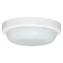 Светильник светодиодный ЖКХ ДПО-1300 12Вт 4000К IP65 круг с микроволнов. датчиком движения LUMA EKF BKL-1300DM-R-12-4000