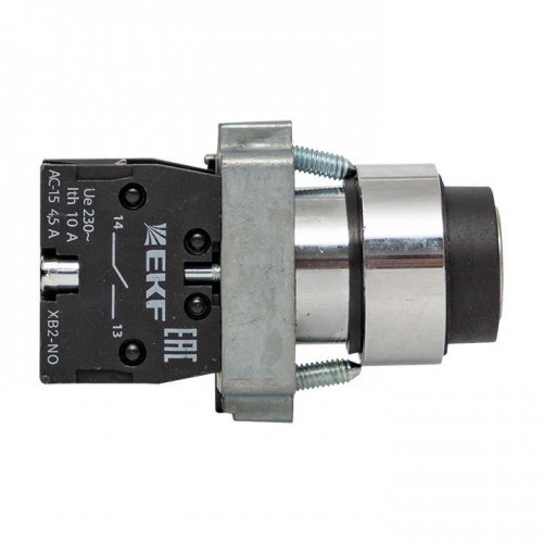 Переключатель BG21 2P с замком (не возврат.) NO EKF xb2-bg21