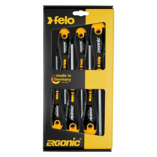 Набор отверток Ergonic в упаковке (уп.6шт) Felo 40096118
