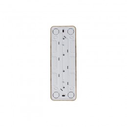 Розетка 4-м ОП Blanca 16А IP20 250В без заземл. без защ. шторок с изолир. пластиной ясень SE BLNRA000415