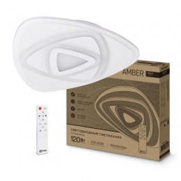 Светильник светодиодный GEO AMBER 120Вт 230В 3000-6500К 8400лм 500х50мм с пультом ДУ IN HOME 4690612035789