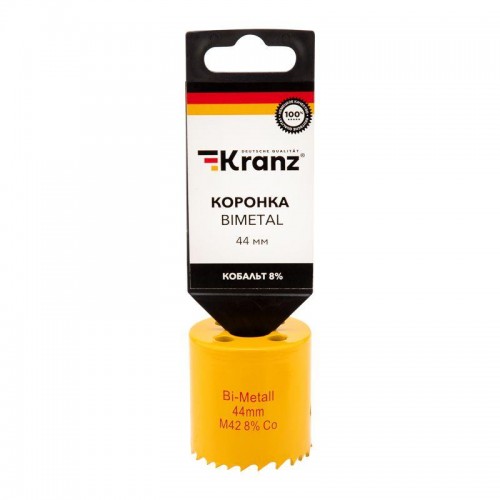 Коронка Bimetal 44мм Kranz KR-92-0221
