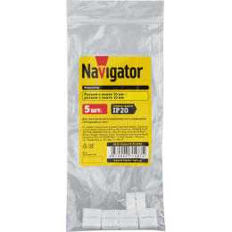 Коннектор 71 487 NLSC-10mm-PC-PC-IP20 (уп.5шт) Navigator 71487
