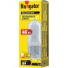 Лампа галогенная 94 232 JCD9 40Вт капсула G9 3000К 230В frost 2000h Navigator 94232