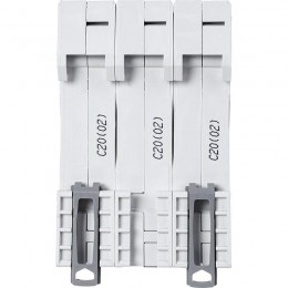 Выключатель автоматический модульный 3п C 20А 4.5кА RX3 ИЭК Leg 419709